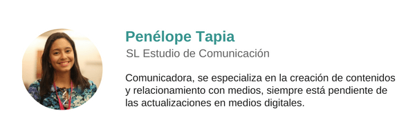 Sobre el autor: Penélope Tapia